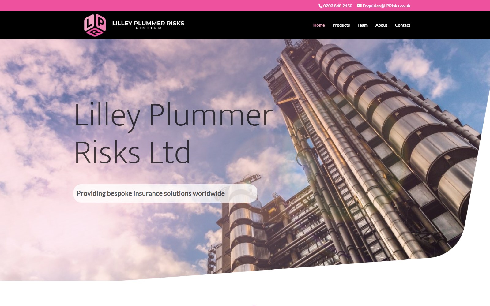 LP Risks home page
