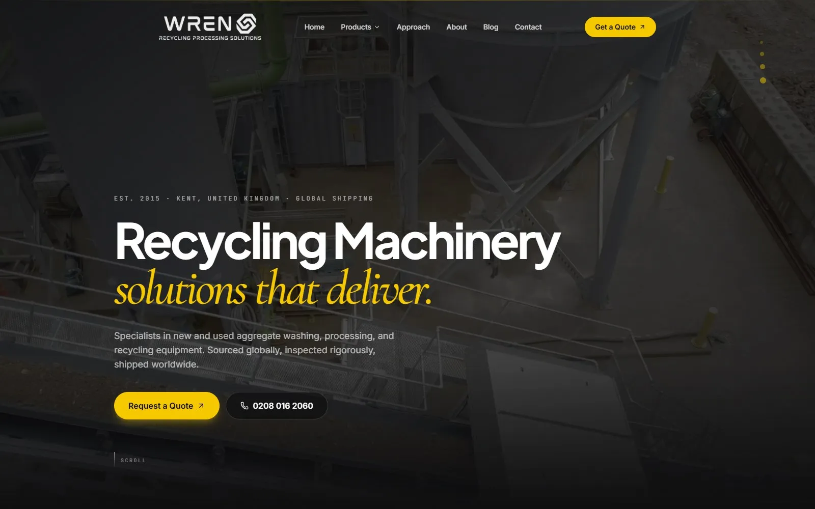 Wren Commercials home page