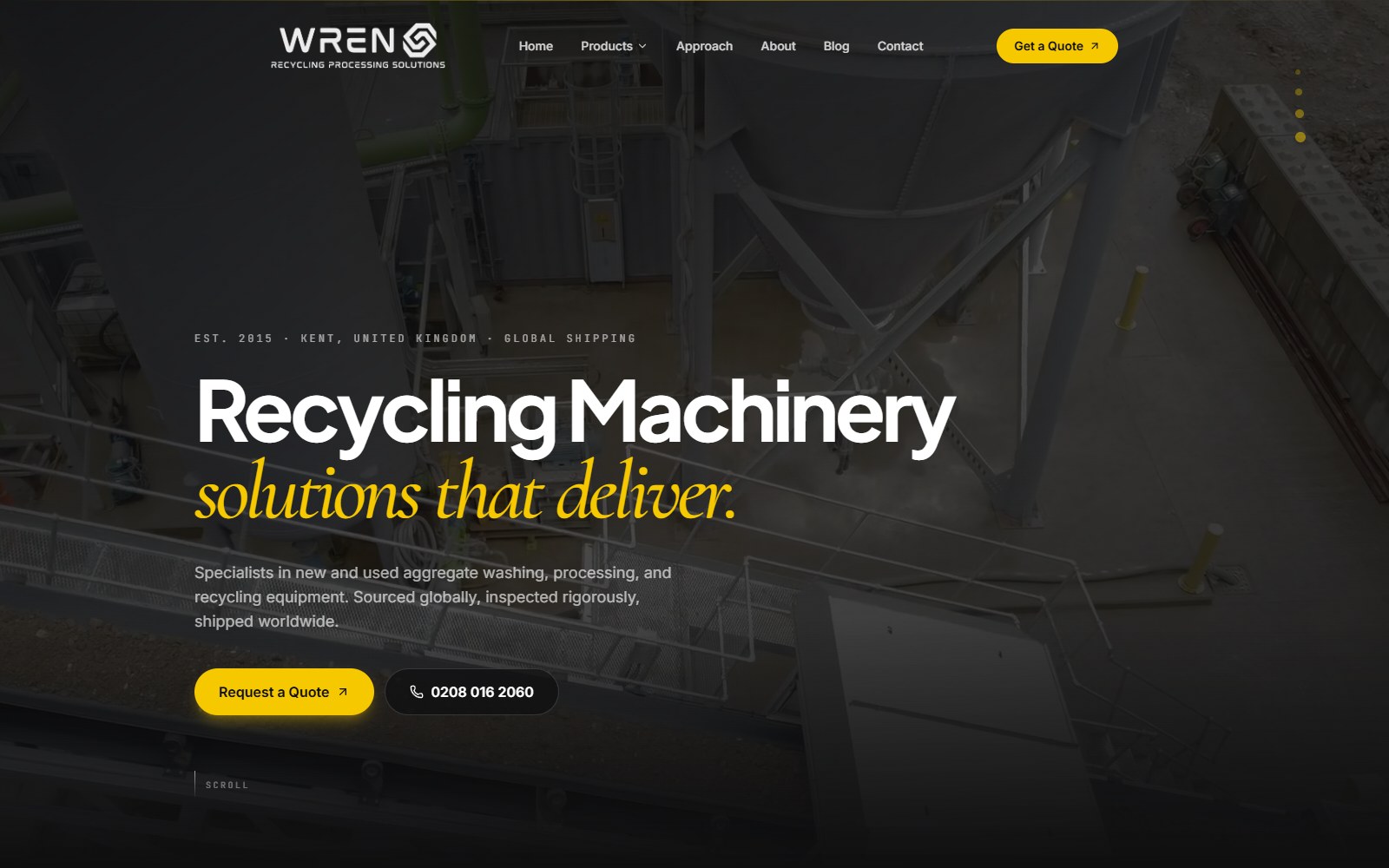 Wren Commercials home page